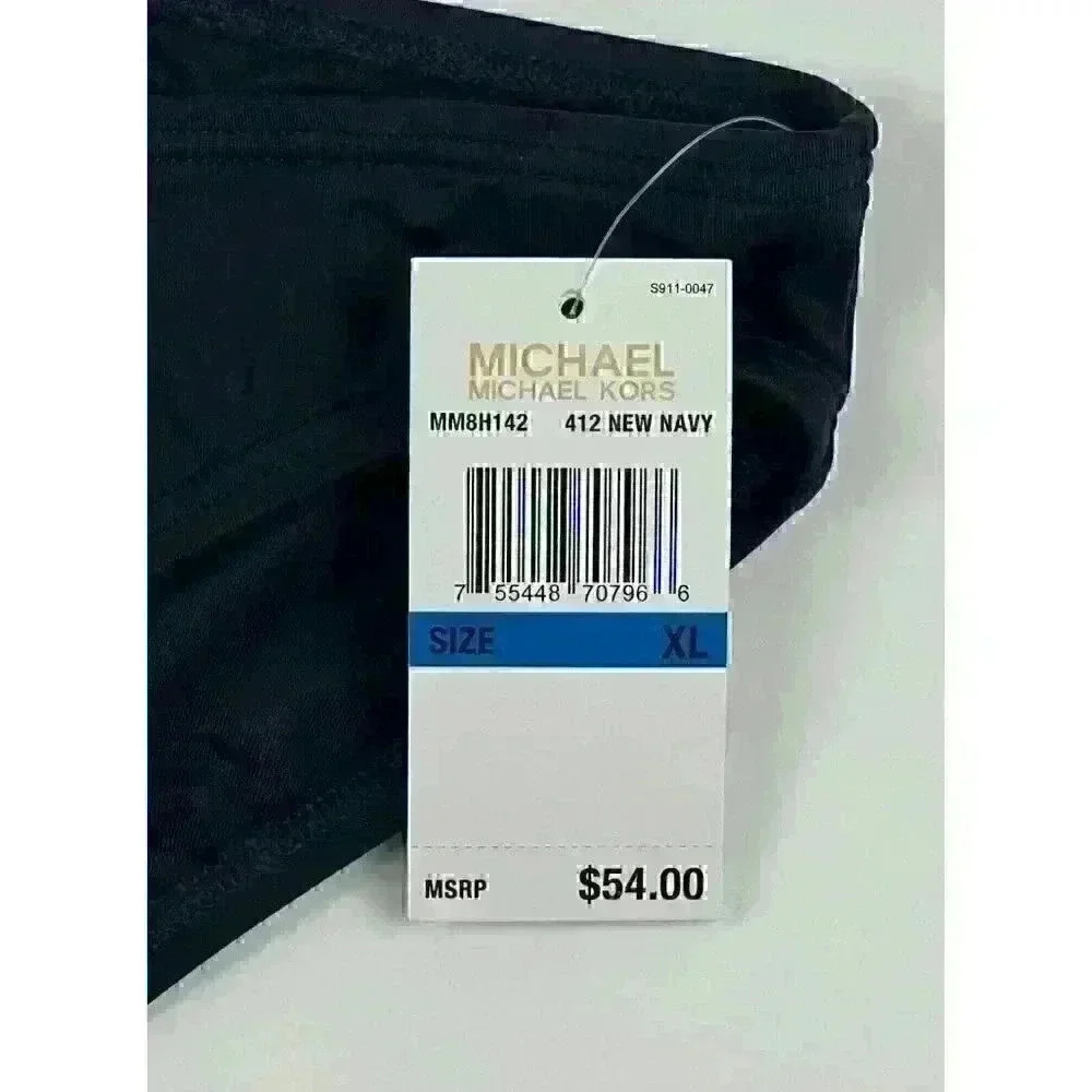 NEW! MICHAEL Michael Kors Women's XL Stretch Nylon Bikini Bottom NWT $54 - Picture 4 of 4